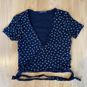 brandy Melville wrap top
